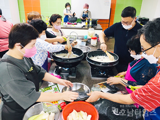 장흥군 맛집 ‘소문난 건강한상’ 메뉴개발 교육생 모집.