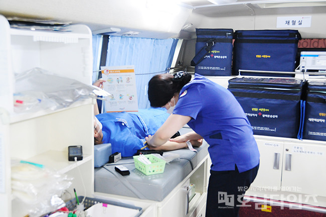 목포기독병원이 헌혈 동참으로 사회공헌 활동을 강화하고 있다.